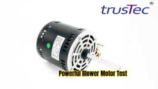 YDK-375-6B64 Test del motore del ventilatore CA | 1/2 HP, 318-410 V, 50 Hz, 920 giri/min in azione