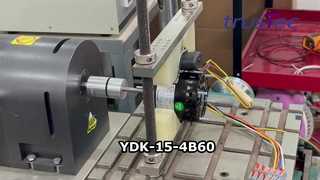 Test del motore del ventilatore CA Changzhou Trustec YDK-15-4B60.