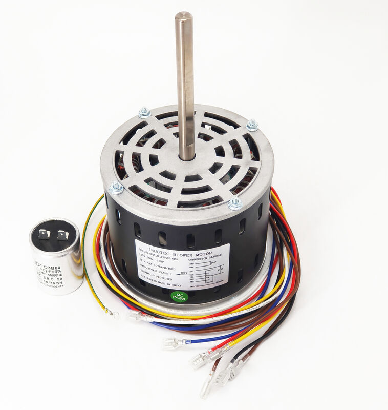 48 Frame Blower Motor - 1/3HP 115V 60HZ 1075RPM/4SPD 5uF/370V CCW-LE Rotation  - 5KCP39GGZ183S Replacement Motor
